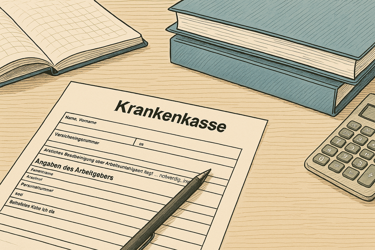 Verrechnung mit deutschen Kassen